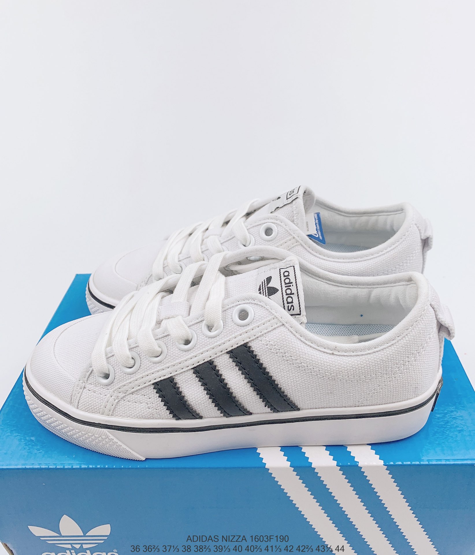 85 跑量款 Adidas Nizza阿迪达斯三叶草 男女经典帆布运动