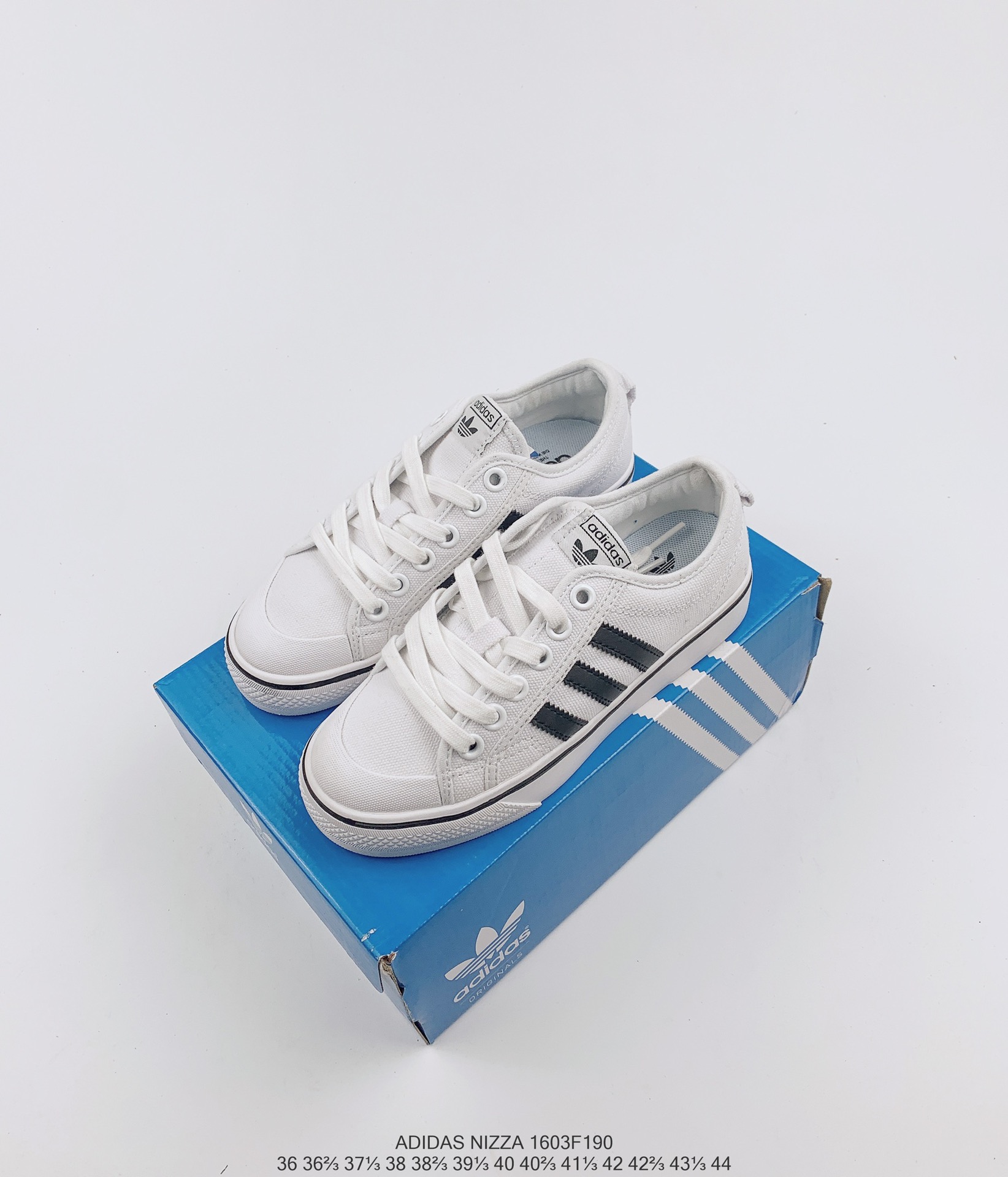 85 跑量款 Adidas Nizza阿迪达斯三叶草 男女经典帆布运动