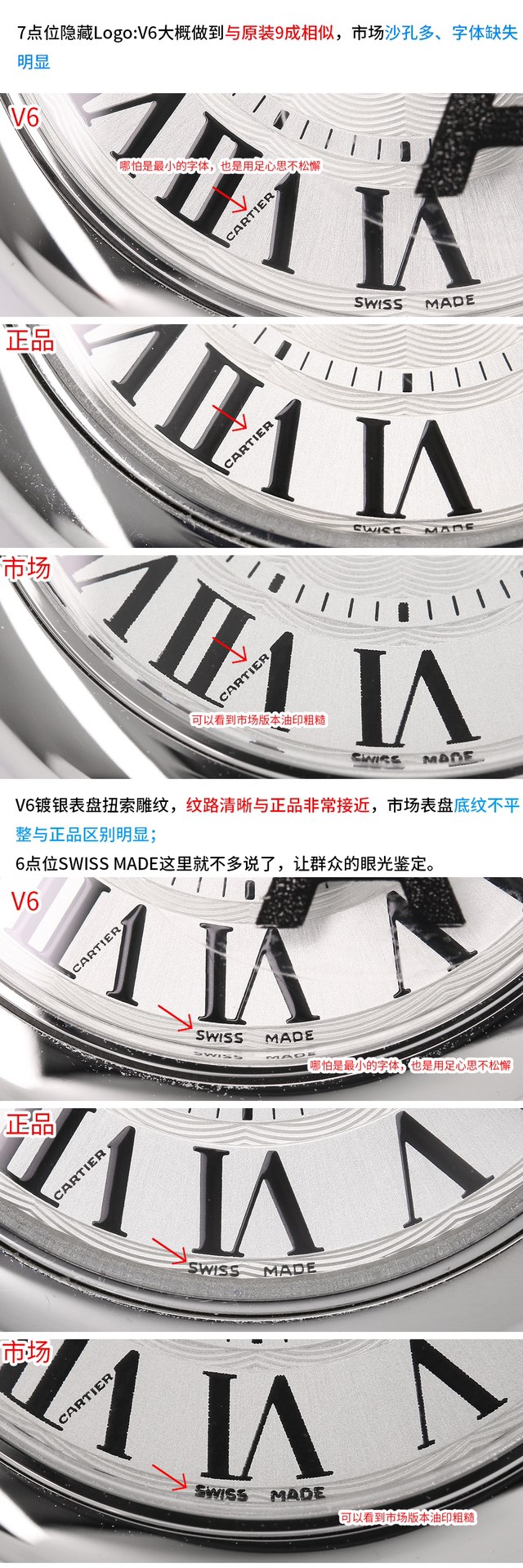 V6厂蓝气球Ballon Bleu 33/36MM V7版官方图文对比评测