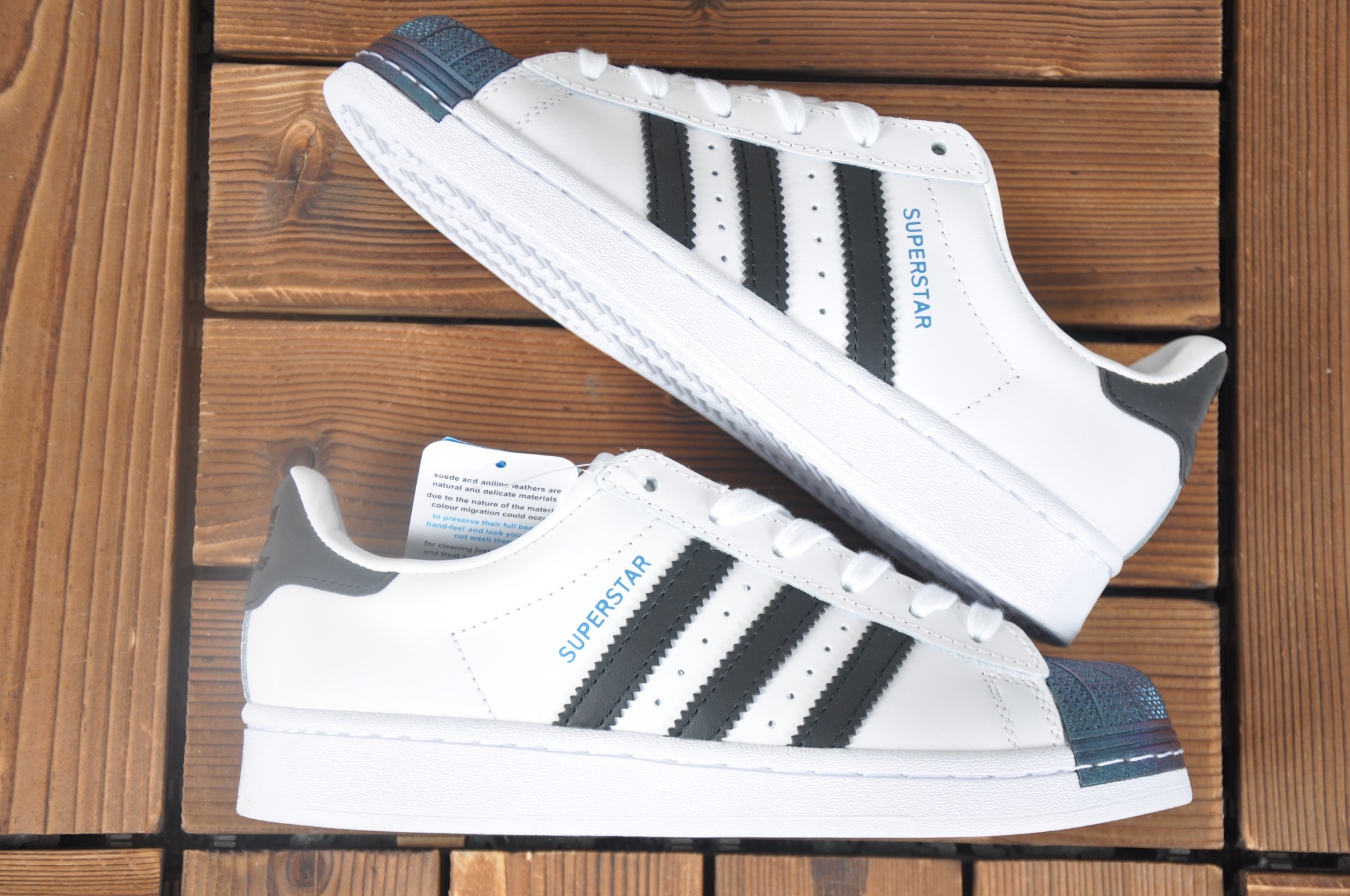 150 Superstar 50周年新模具 Adidas 三叶草 Superstar 50周年 易烊千玺同款电镀镭射贝壳头情侣鞋
