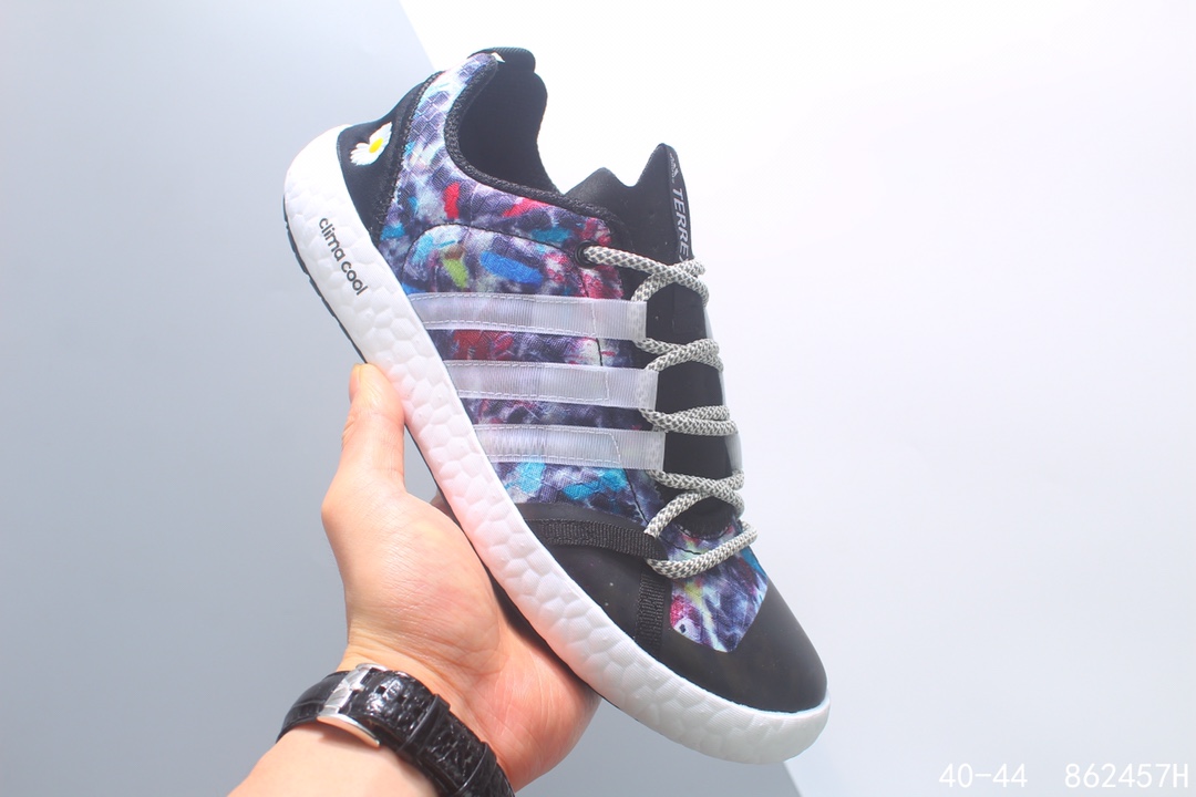 130 阿迪达斯 Adidas Terrex CC 性价比版本 透气高频织布 Boost爆米花中底 户外旅游涉水鞋