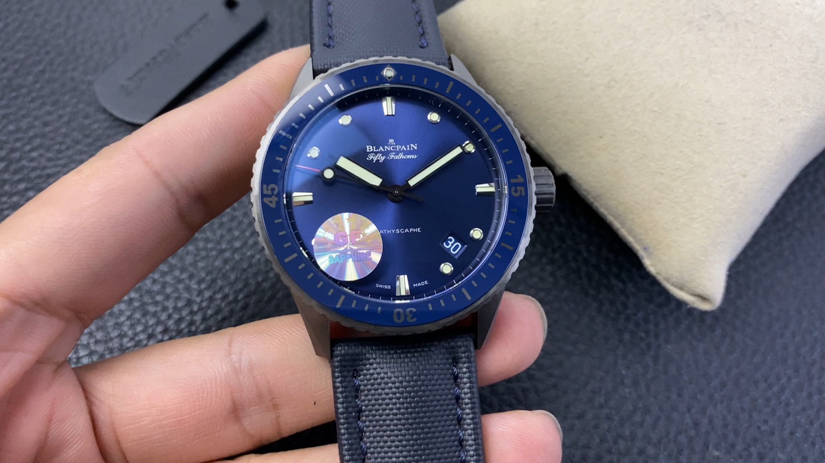 [Blancpain Watches]GF New Blancpain Fifty Fathoms Series Blue Plate
