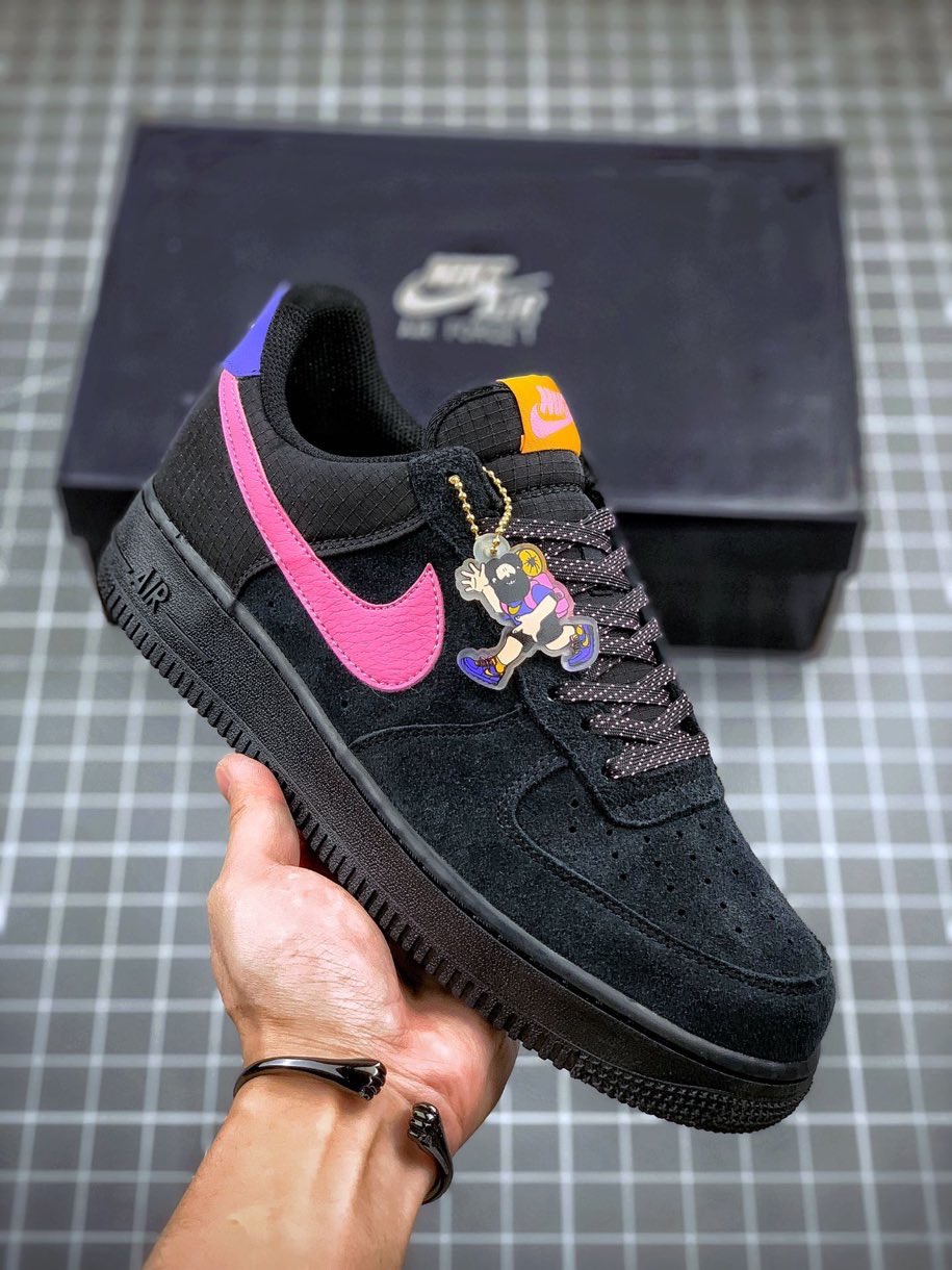 140 Air Force 1 '07 黑粉联名  联名低帮运动休闲板鞋 CD0887-001
