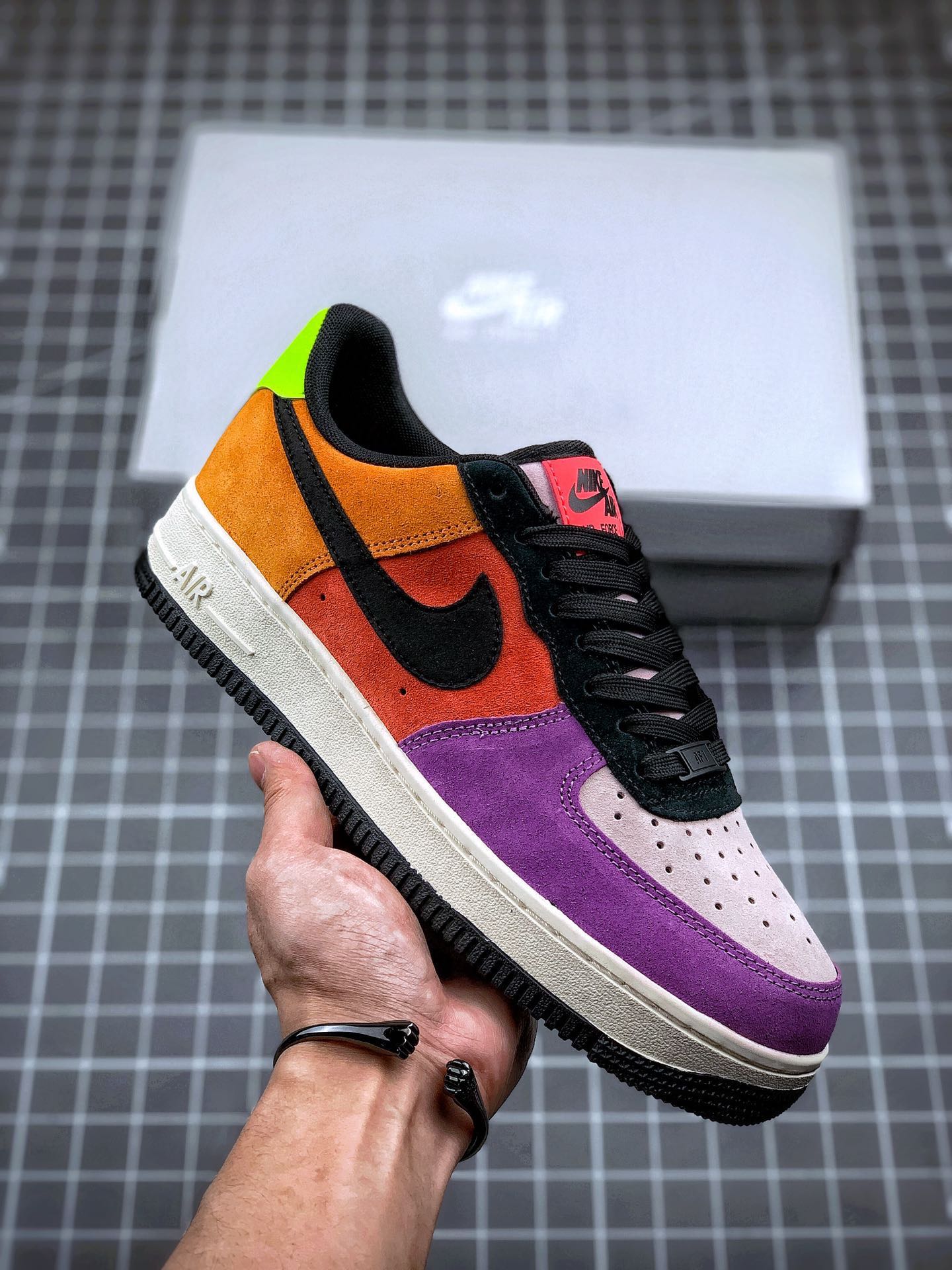140 Air Force 1 '07 黑粉联名  联名低帮运动休闲板鞋 CD0887-001