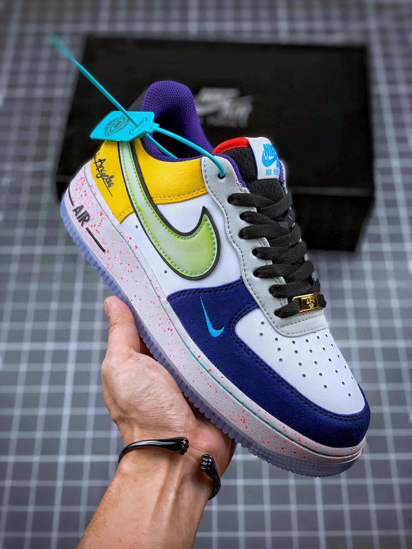 140 Air Force 1 '07 黑粉联名  联名低帮运动休闲板鞋 CD0887-001