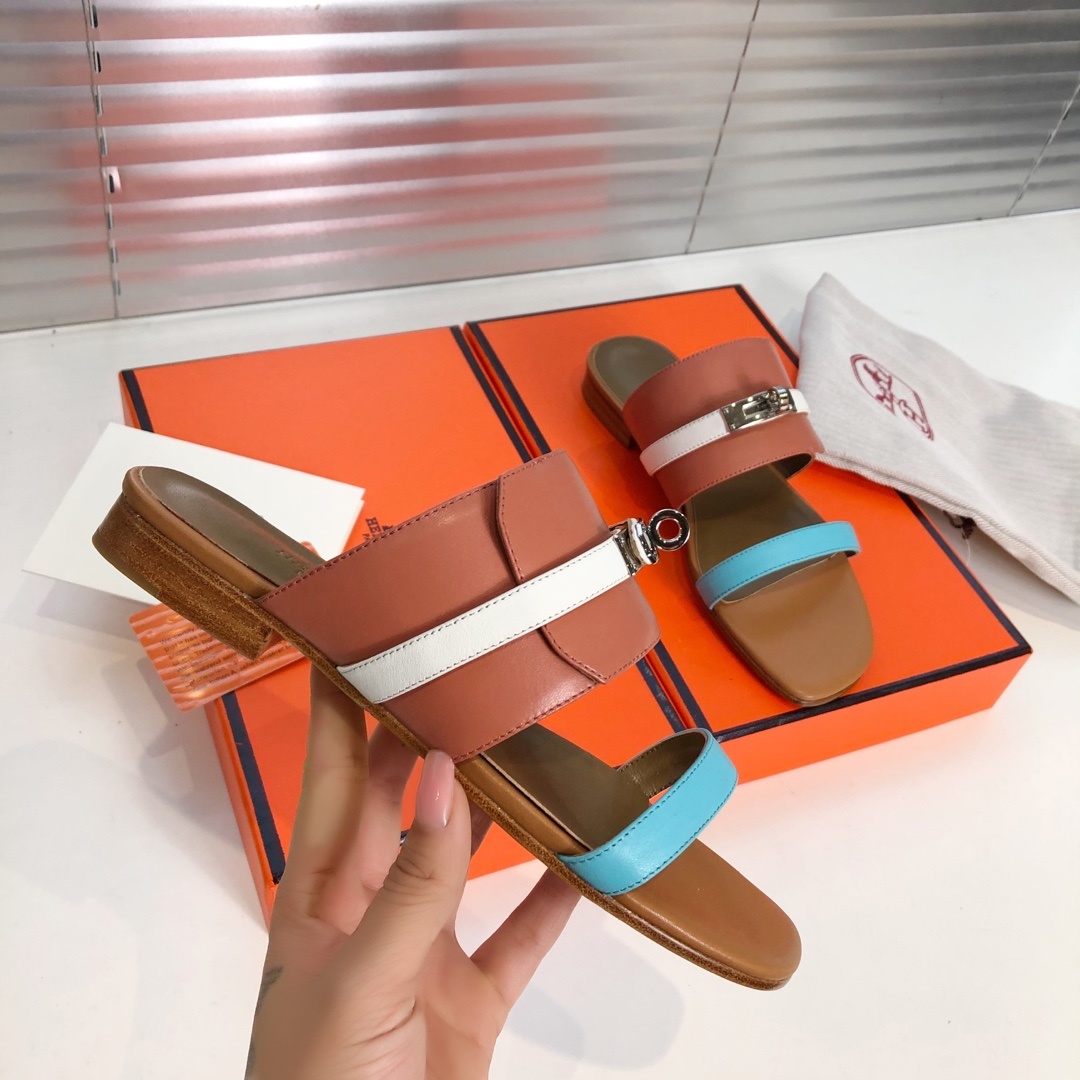 Hermes2020最Top彩色拖鞋