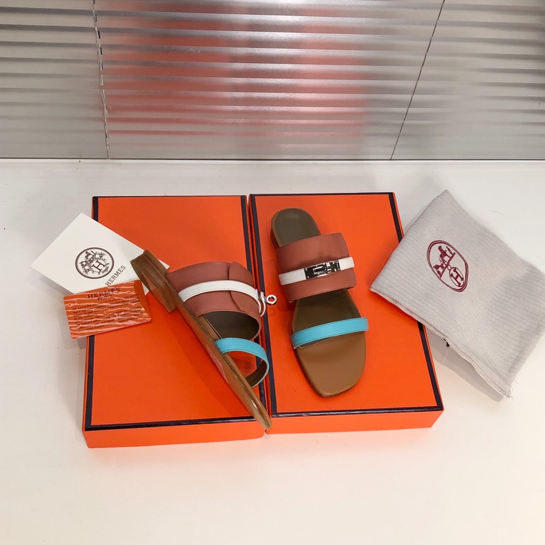 Hermes2020最Top彩色拖鞋
