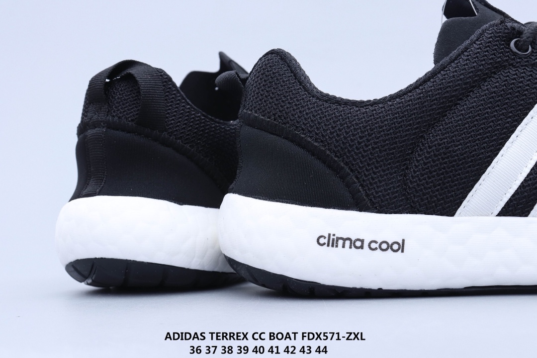130 阿迪达斯 Adidas Climacool Boat Lace Graphic 涉水鞋透气舒适网面 休闲百搭涉水鞋