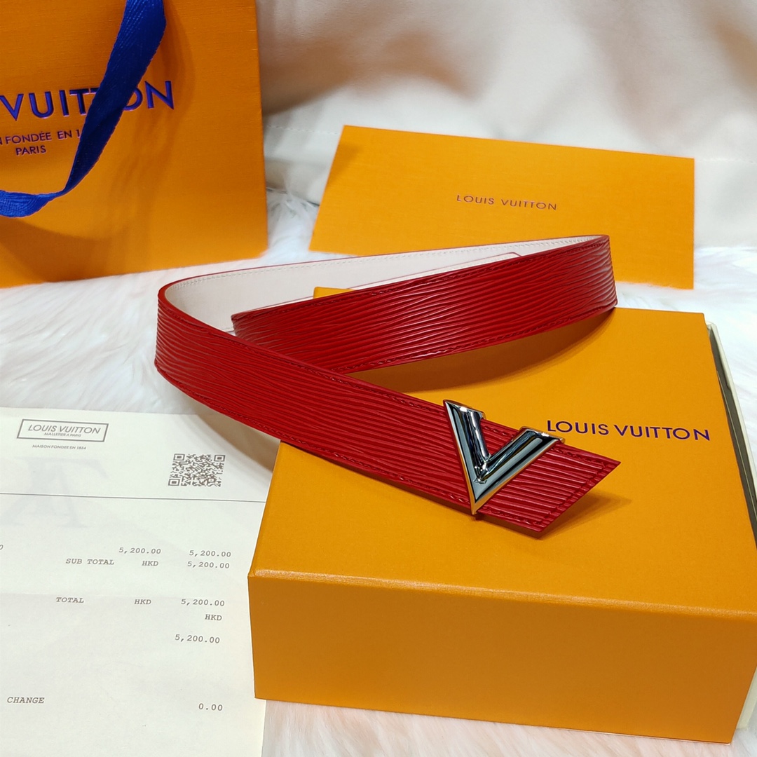 Louis Vuitton Belts Women Epi