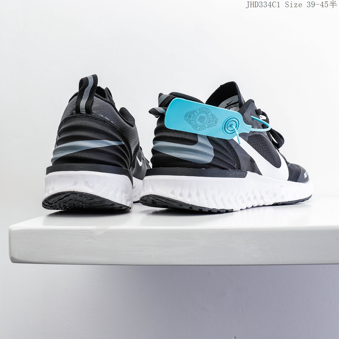 140 Nike Odyssey React 2 Flyknit 耐克 瑞亚2代 新款 网面透气 舒适脚感软底 抗磨时尚运动跑步鞋JHD334C 真标半码