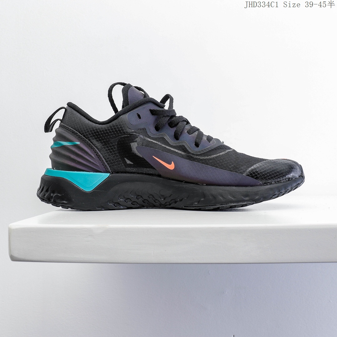 140 Nike Odyssey React 2 Flyknit 耐克 瑞亚2代 新款 网面透气 舒适脚感软底 抗磨时尚运动跑步鞋JHD334C 真标半码