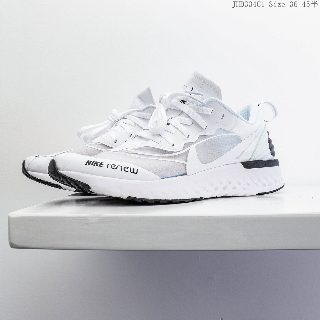 140 Nike Odyssey React 2 Flyknit 耐克 瑞亚2代 新款 网面透气 舒适脚感软底 抗磨时尚运动跑步鞋JHD334C 真标半码