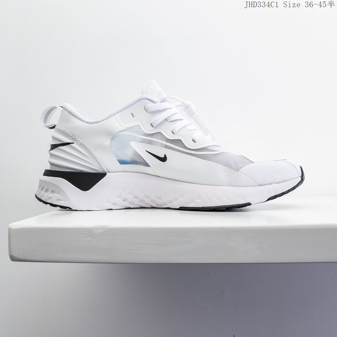 140 Nike Odyssey React 2 Flyknit 耐克 瑞亚2代 新款 网面透气 舒适脚感软底 抗磨时尚运动跑步鞋JHD334C 真标半码