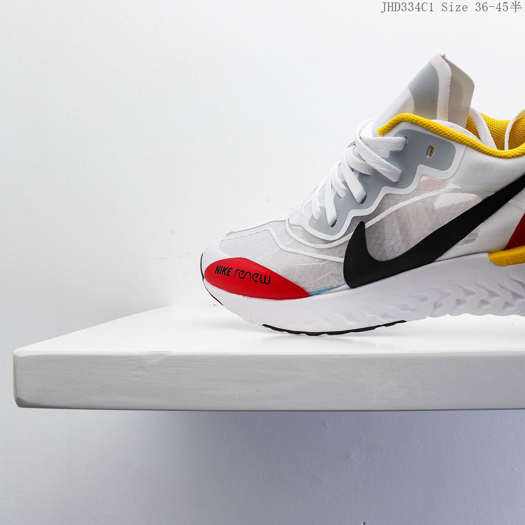 140 Nike Odyssey React 2 Flyknit 耐克 瑞亚2代 新款 网面透气 舒适脚感软底 抗磨时尚运动跑步鞋JHD334C 真标半码