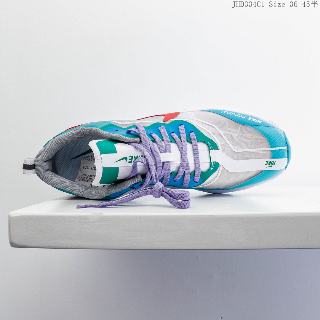 140 Nike Odyssey React 2 Flyknit 耐克 瑞亚2代 新款 网面透气 舒适脚感软底 抗磨时尚运动跑步鞋JHD334C 真标半码