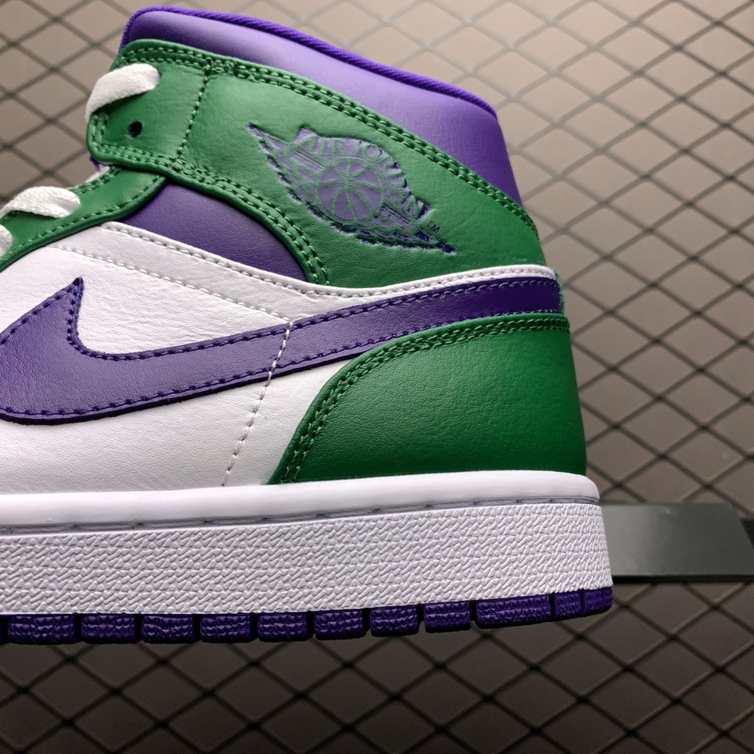 260 Air Jordan 1 MID AJ1乔1中帮文化休闲运动板鞋 554724-300