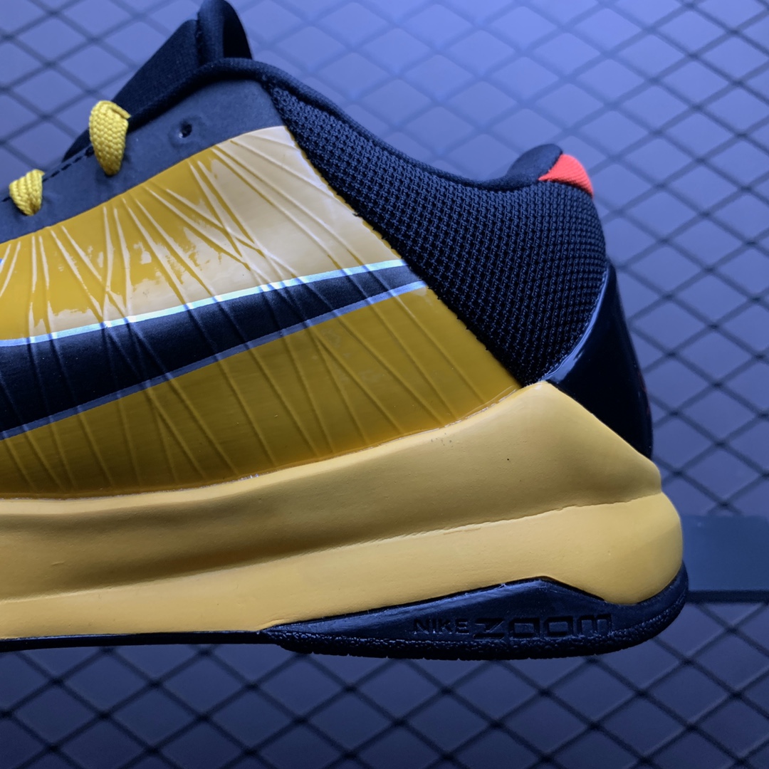 330 纯原版本 Nike Zoom Kobe 5 李小龙配色 CD4991-100 科比5代 男子实战篮球鞋