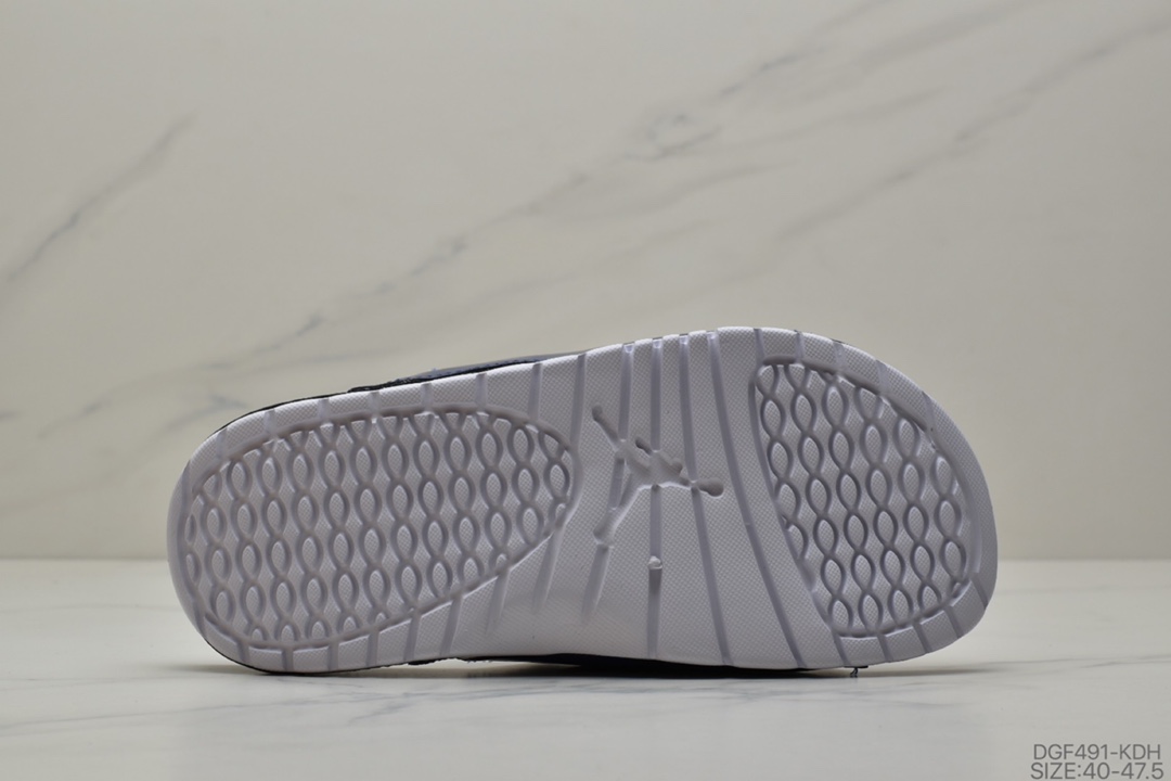 75 乔丹Air Jordan Hydro AJ11黑白运动休闲沙滩拖鞋凉拖男鞋