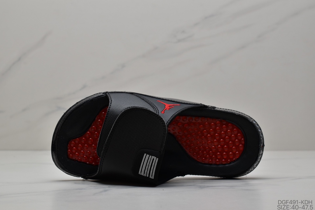 75 乔丹Air Jordan Hydro AJ11黑白运动休闲沙滩拖鞋凉拖男鞋