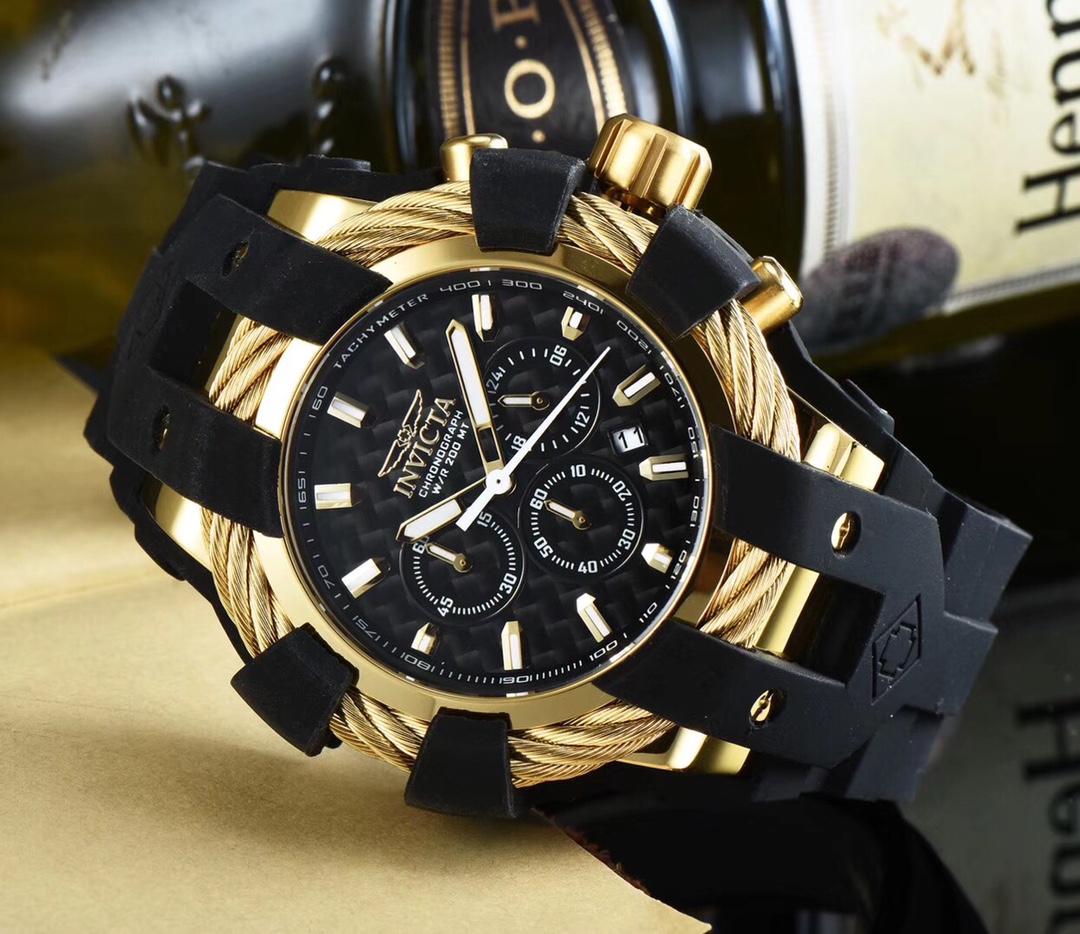 Invicta Invertiatic Men’s Watch: Unique Design, Expensive Quality, Imported Movement, Super-Silent Mineral Mirrors