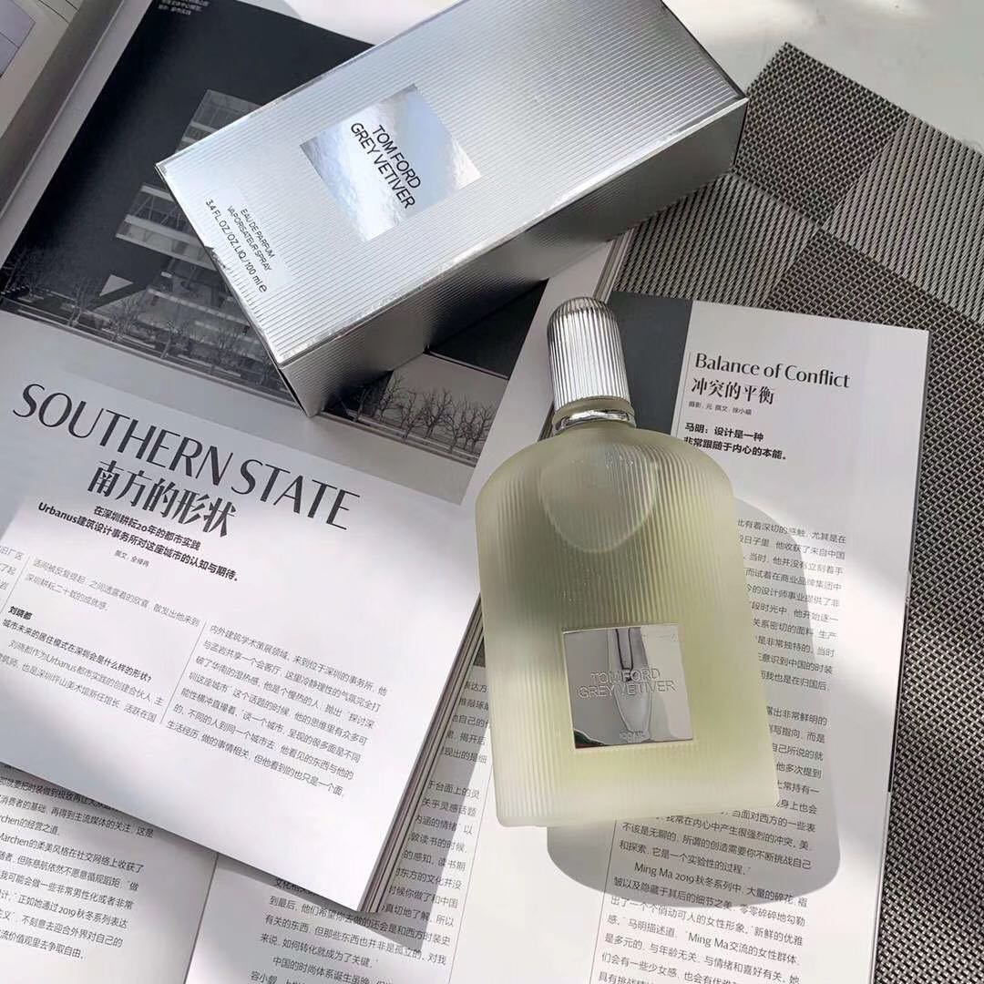 TOM FORD汤姆福特灰色香根草男士浓香水100ml 5