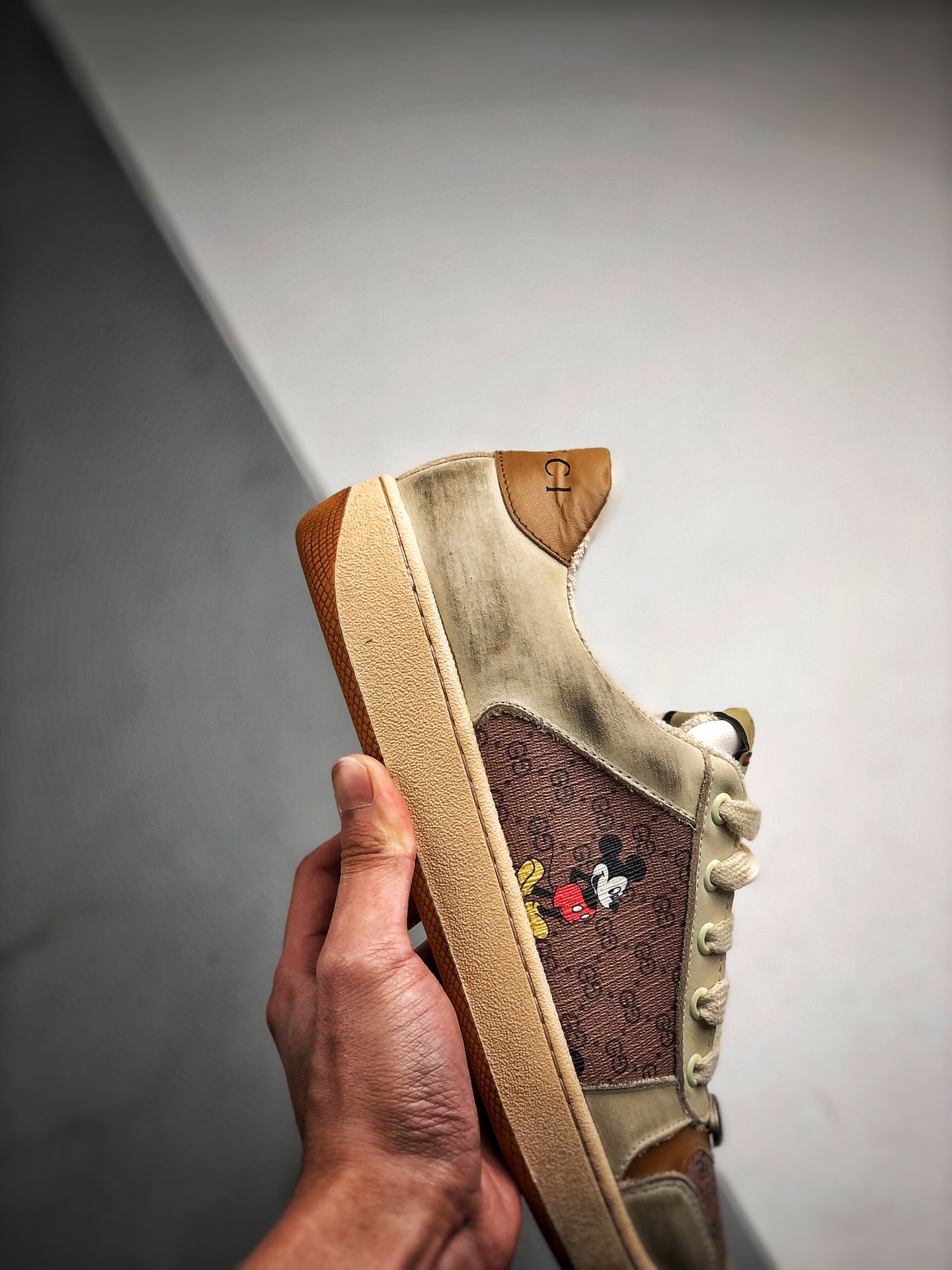 240 Gucci 古驰米老鼠 余文乐板鞋系列