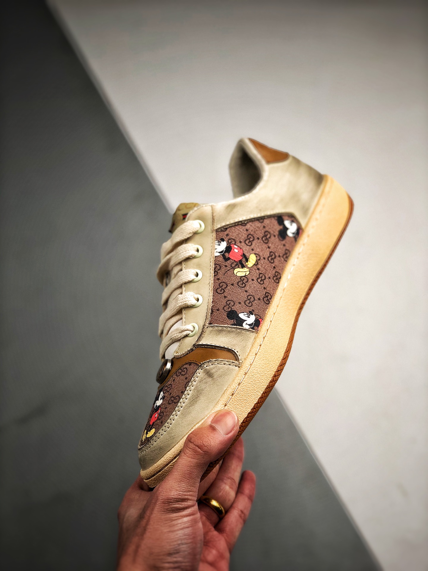 240 Gucci 古驰米老鼠 余文乐板鞋系列