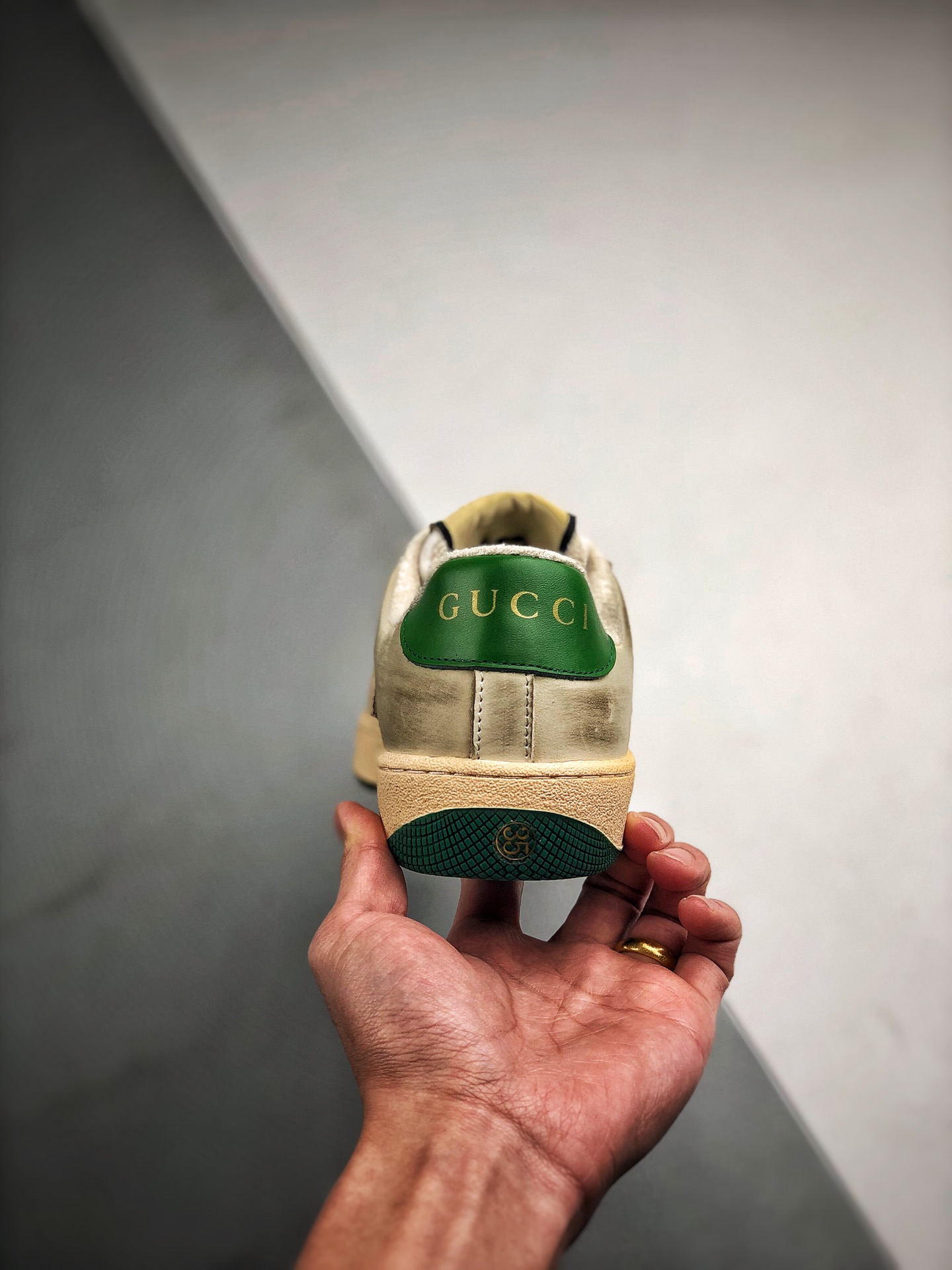 240 Gucci 古驰米老鼠 余文乐板鞋系列  正确原盒版本