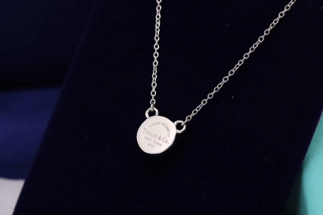 Tiffany & Co. Tiffany&Co. 绿松石锁骨项链米奇款
