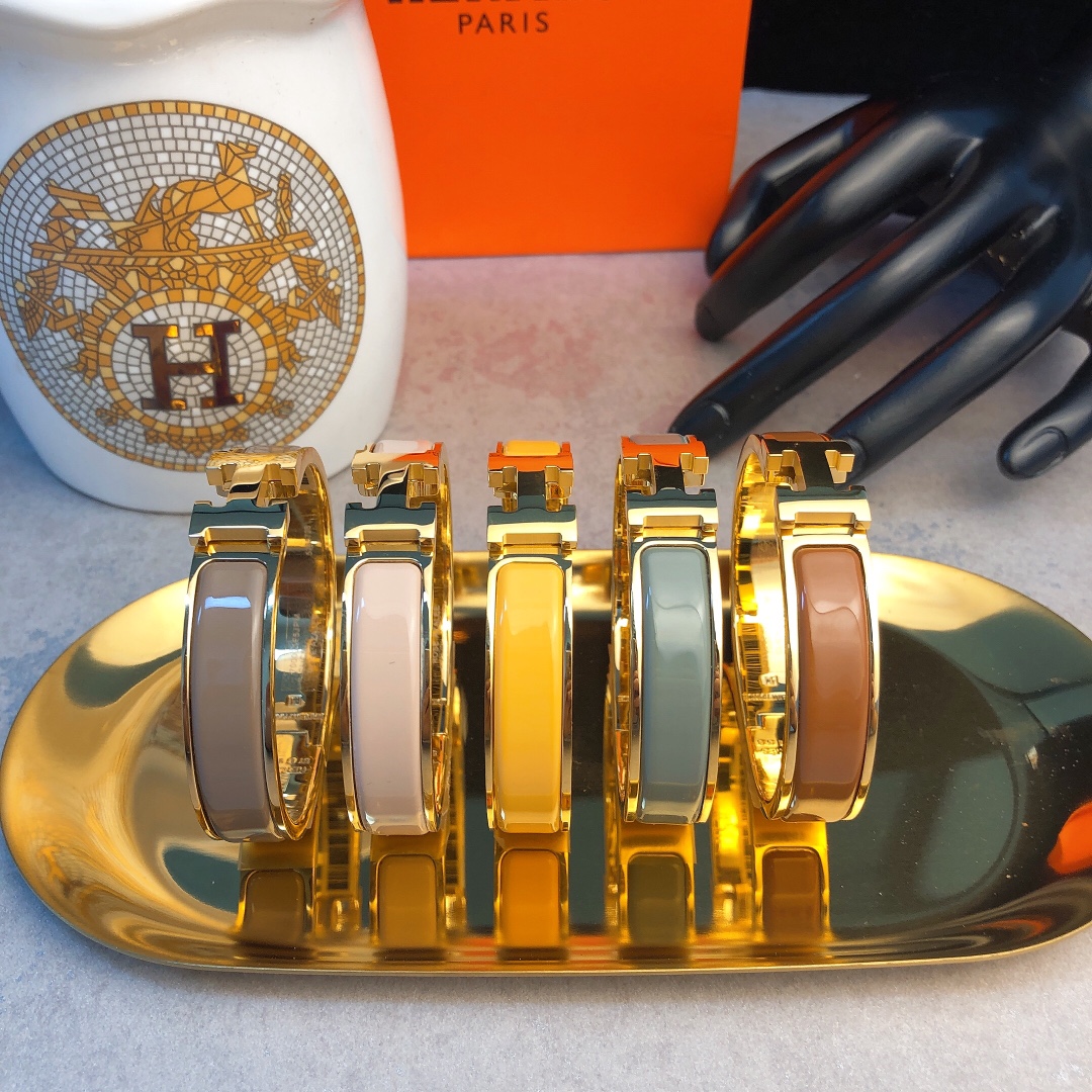 Hermes Sieraden Armbanden Roze Unisex