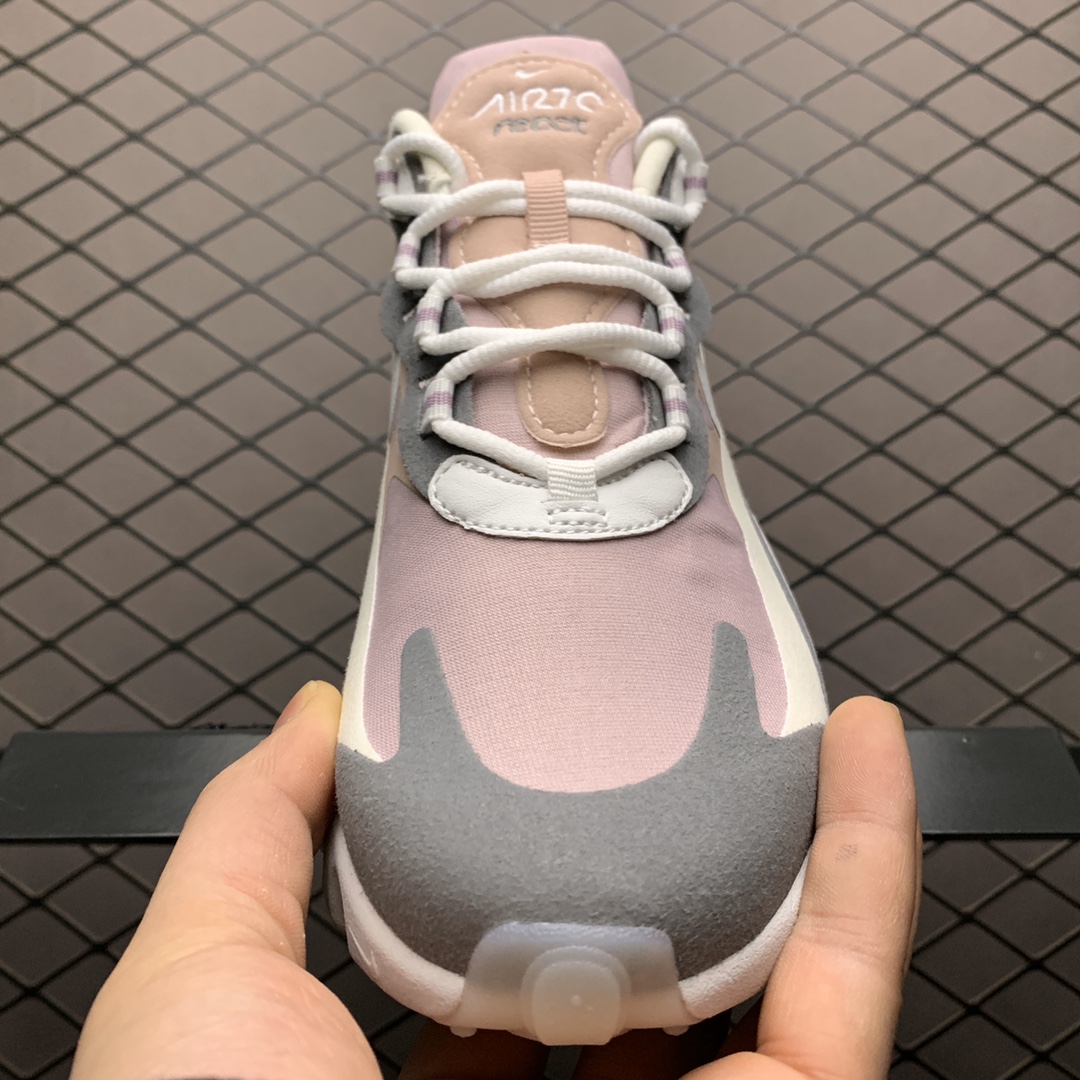 190 小红书爆款配色 Nike Max 270 React 混合科技半掌气垫跑步鞋 CI3899-005