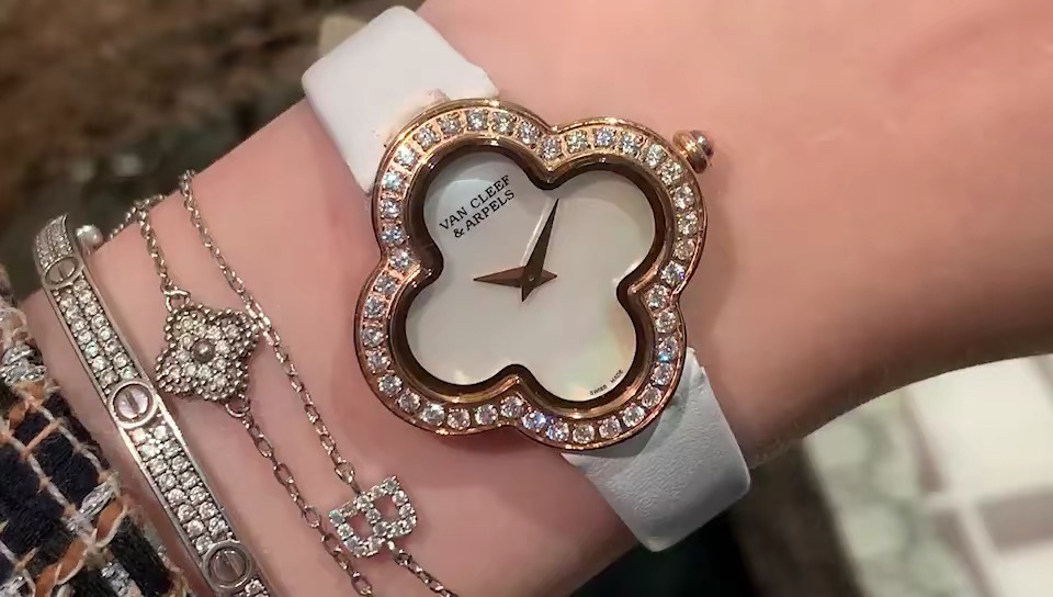 Van Cleef & Arpels 梵克雅宝四叶草 Alhambra系列腕表