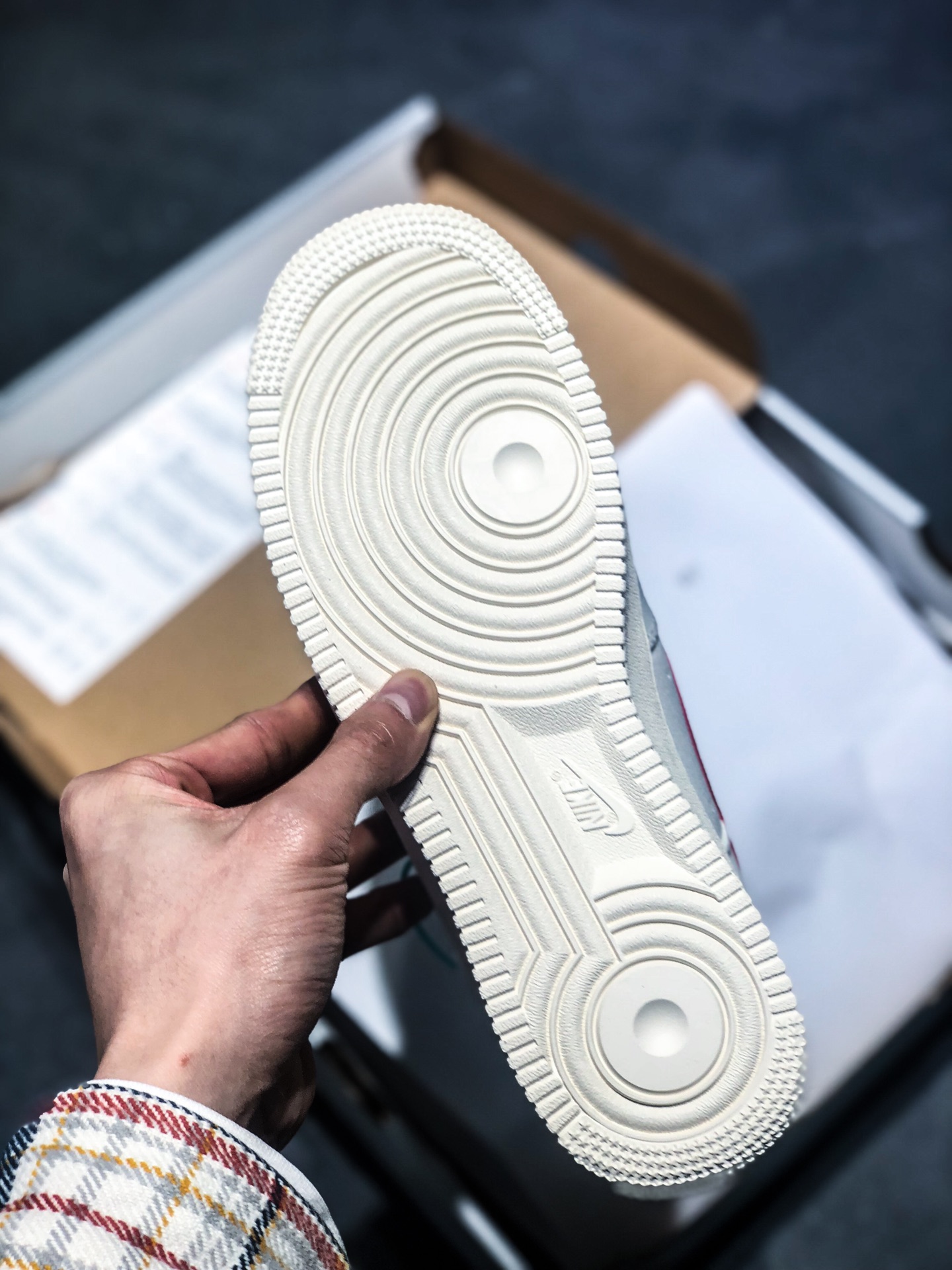 p190 Air Force 1'07 空军一号帆布3M反光镭射低帮休闲板鞋 315122-103