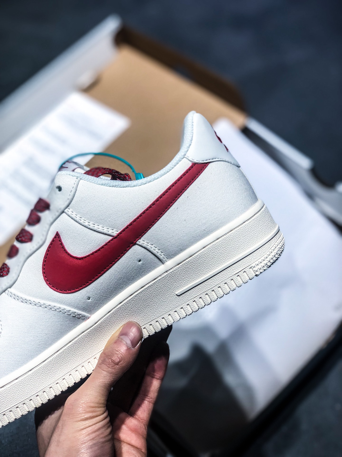 p190 Air Force 1'07 空军一号帆布3M反光镭射低帮休闲板鞋 315122-103