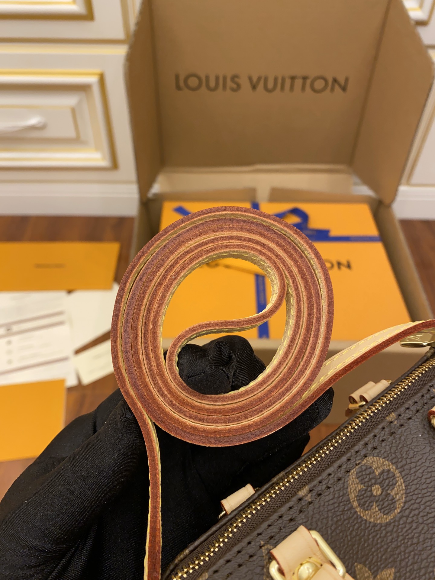 Louis Vuitton LV Nano Speedy 迷你枕头包 M61252