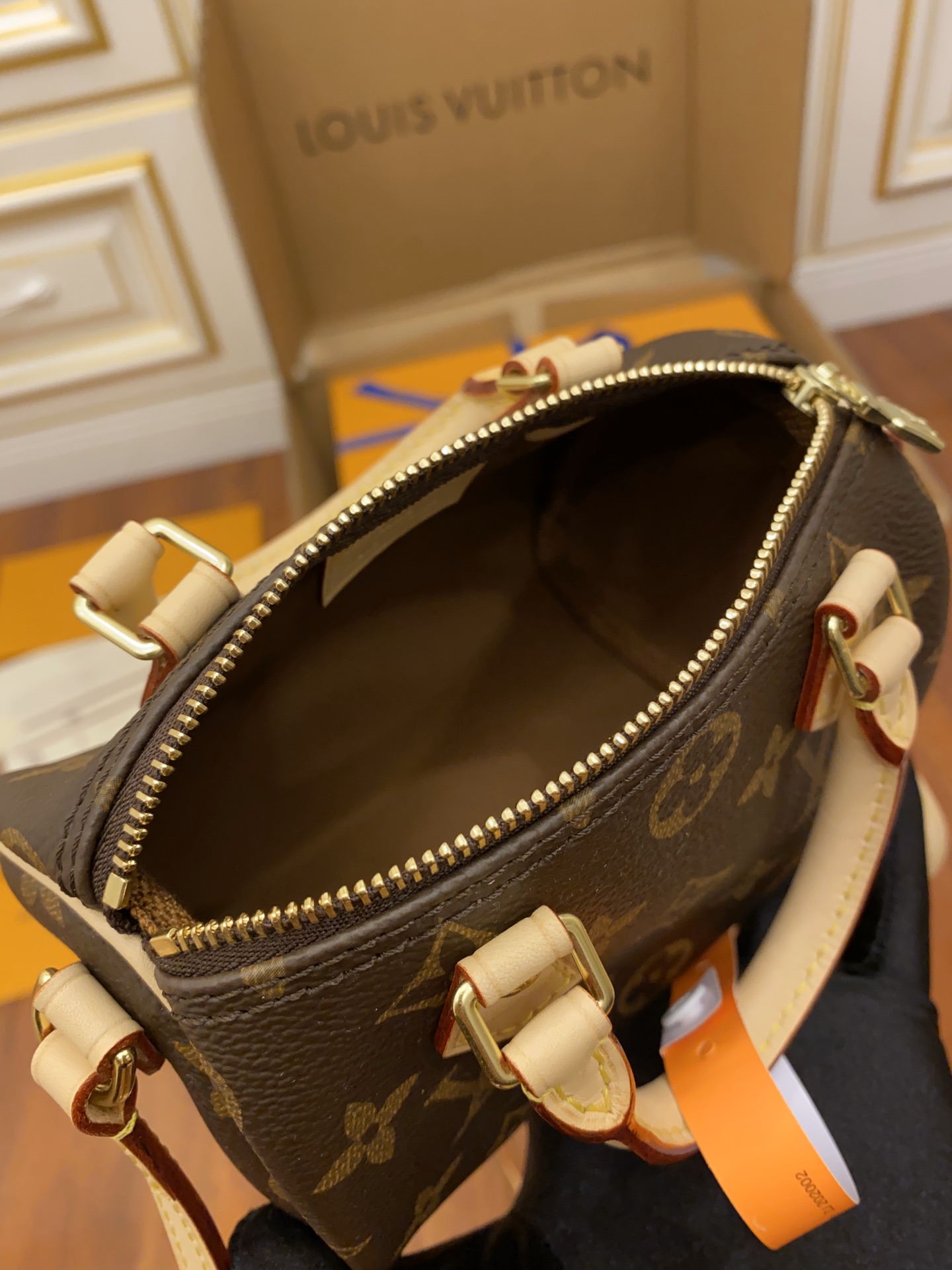 Louis Vuitton LV Nano Speedy 迷你枕头包 M61252