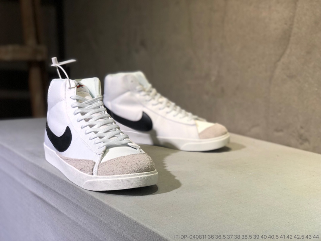 95 真标半码  Nike Balzer Mid 开拓者高帮帆布鞋