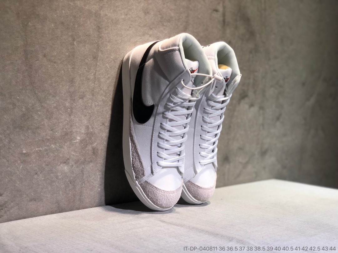 95 真标半码  Nike Balzer Mid 开拓者高帮帆布鞋