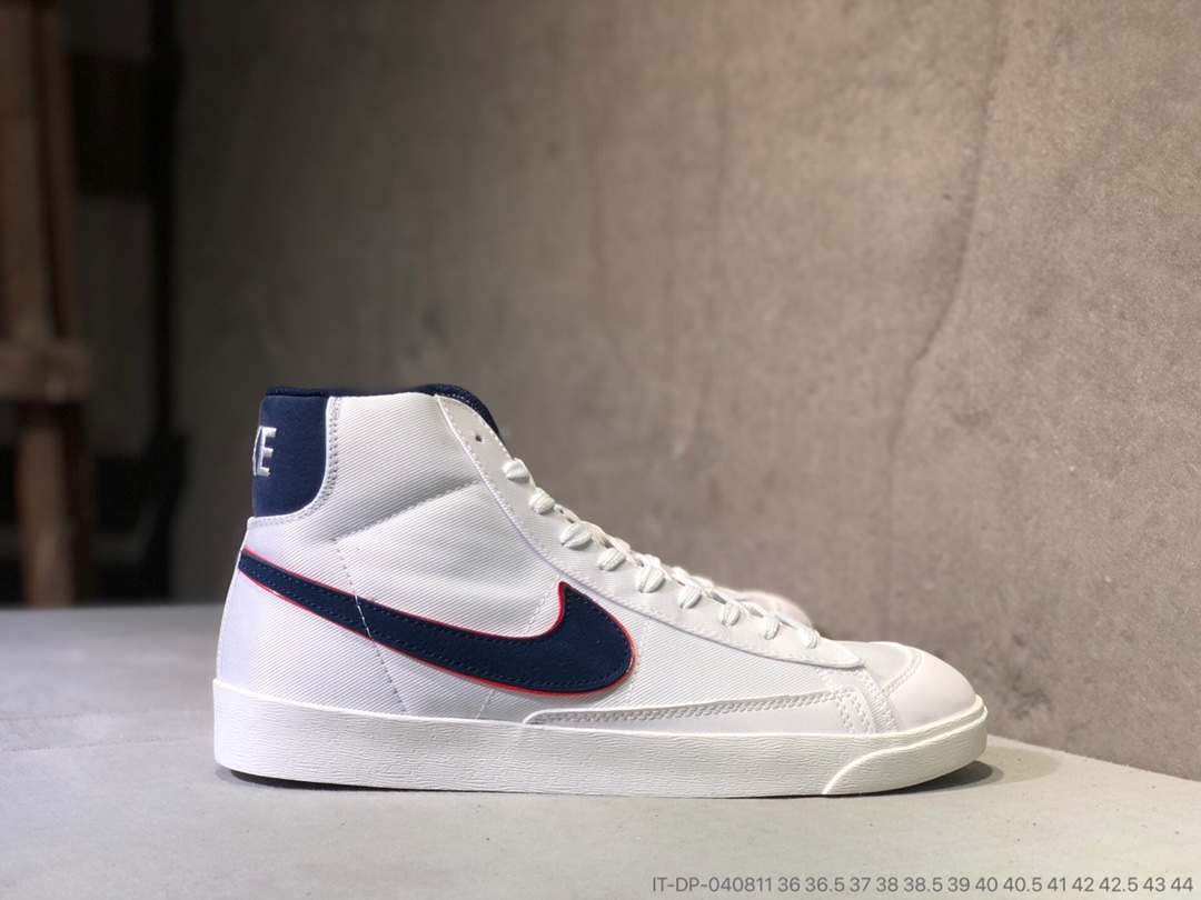 95 真标半码  Nike Balzer Mid 开拓者高帮帆布鞋