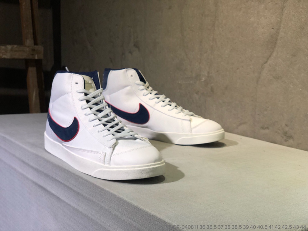 95 真标半码  Nike Balzer Mid 开拓者高帮帆布鞋