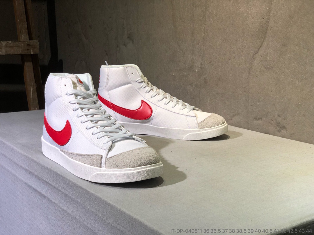 95 真标半码  Nike Balzer Mid 开拓者高帮帆布鞋