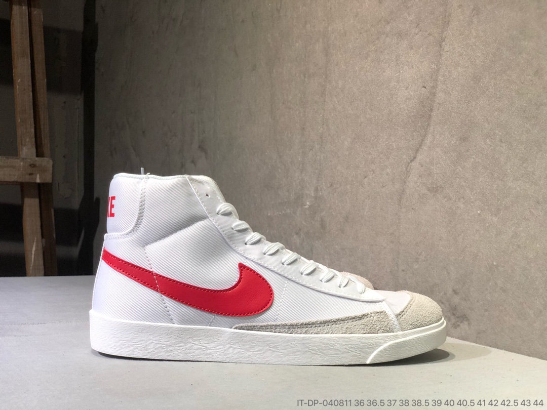 95 真标半码  Nike Balzer Mid 开拓者高帮帆布鞋