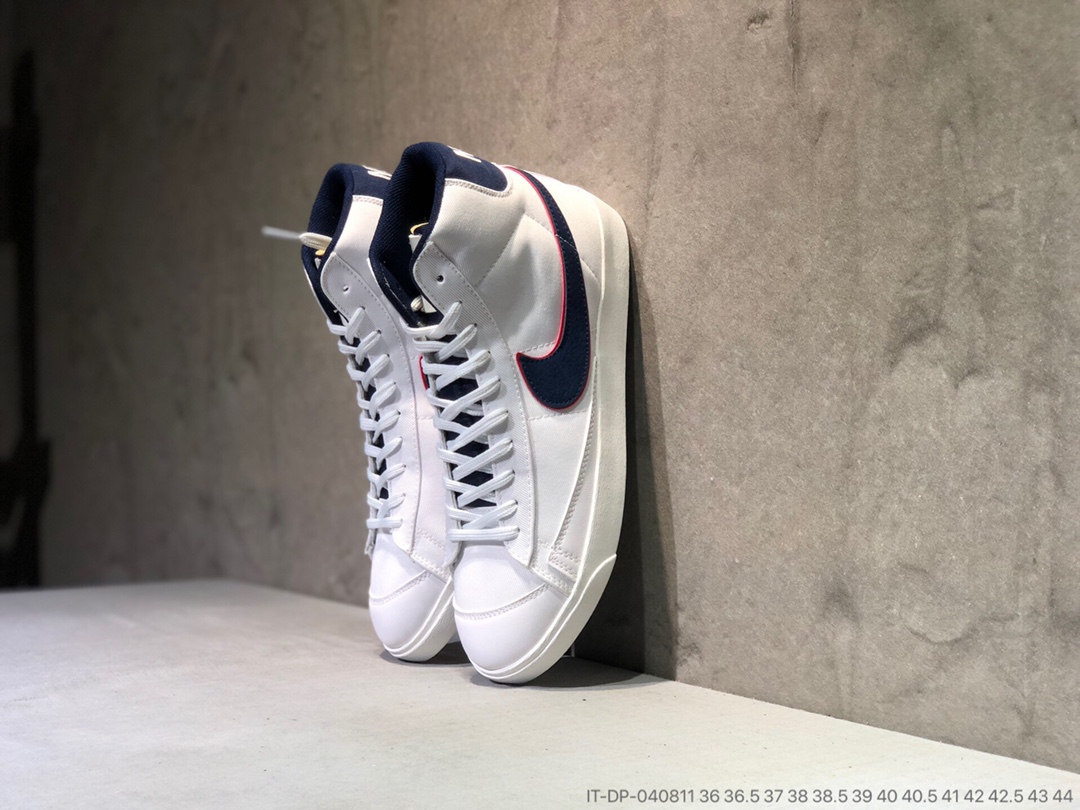 95 真标半码  Nike Balzer Mid 开拓者高帮帆布鞋