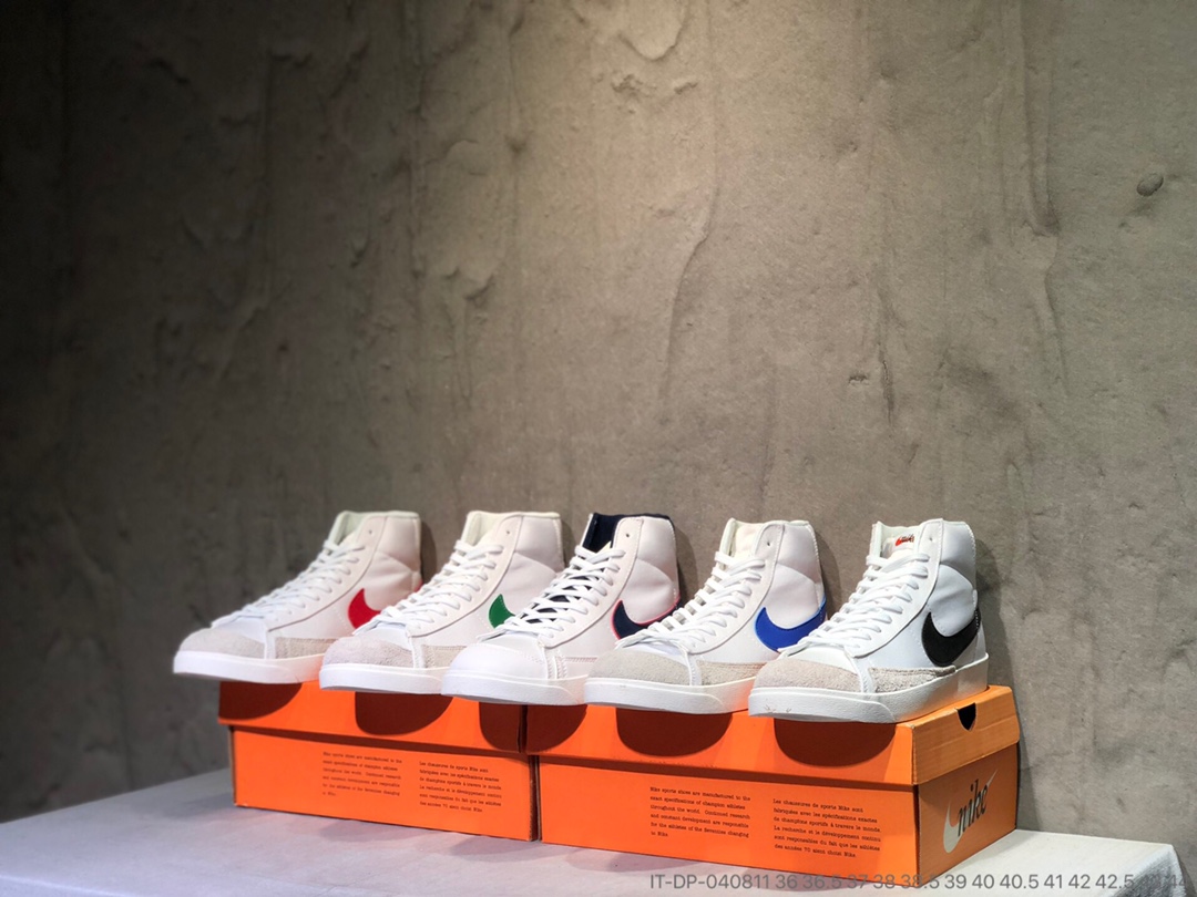 95 真标半码  Nike Balzer Mid 开拓者高帮帆布鞋