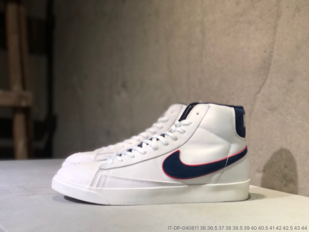 95 真标半码  Nike Balzer Mid 开拓者高帮帆布鞋