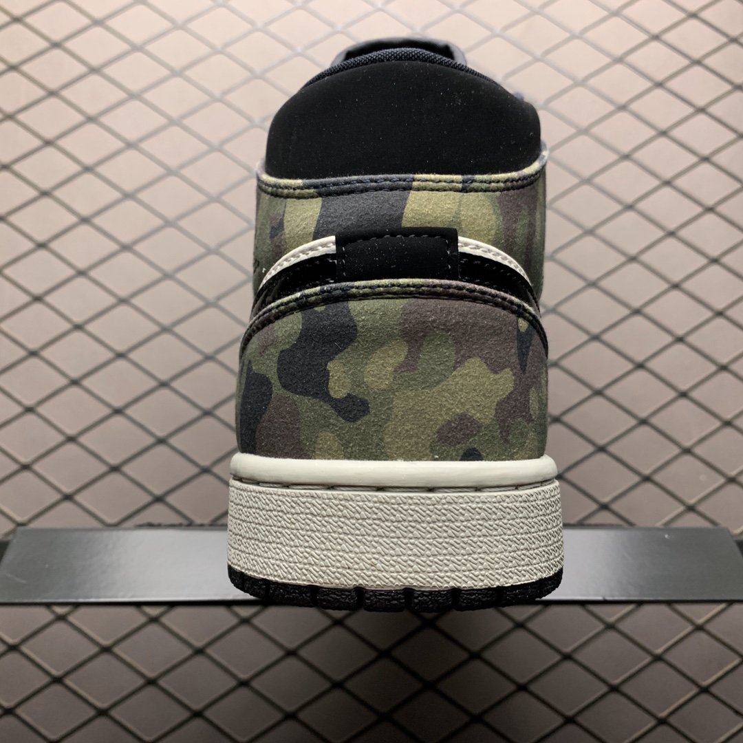 260 Air Jordan 1 MID AJ1乔1中帮文化休闲运动板鞋 CW5490-001