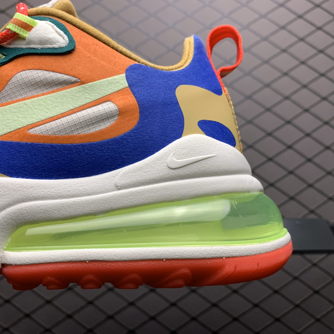 190 Nike Max 270 React 混合科技半掌气垫跑步鞋 CQ4805-071