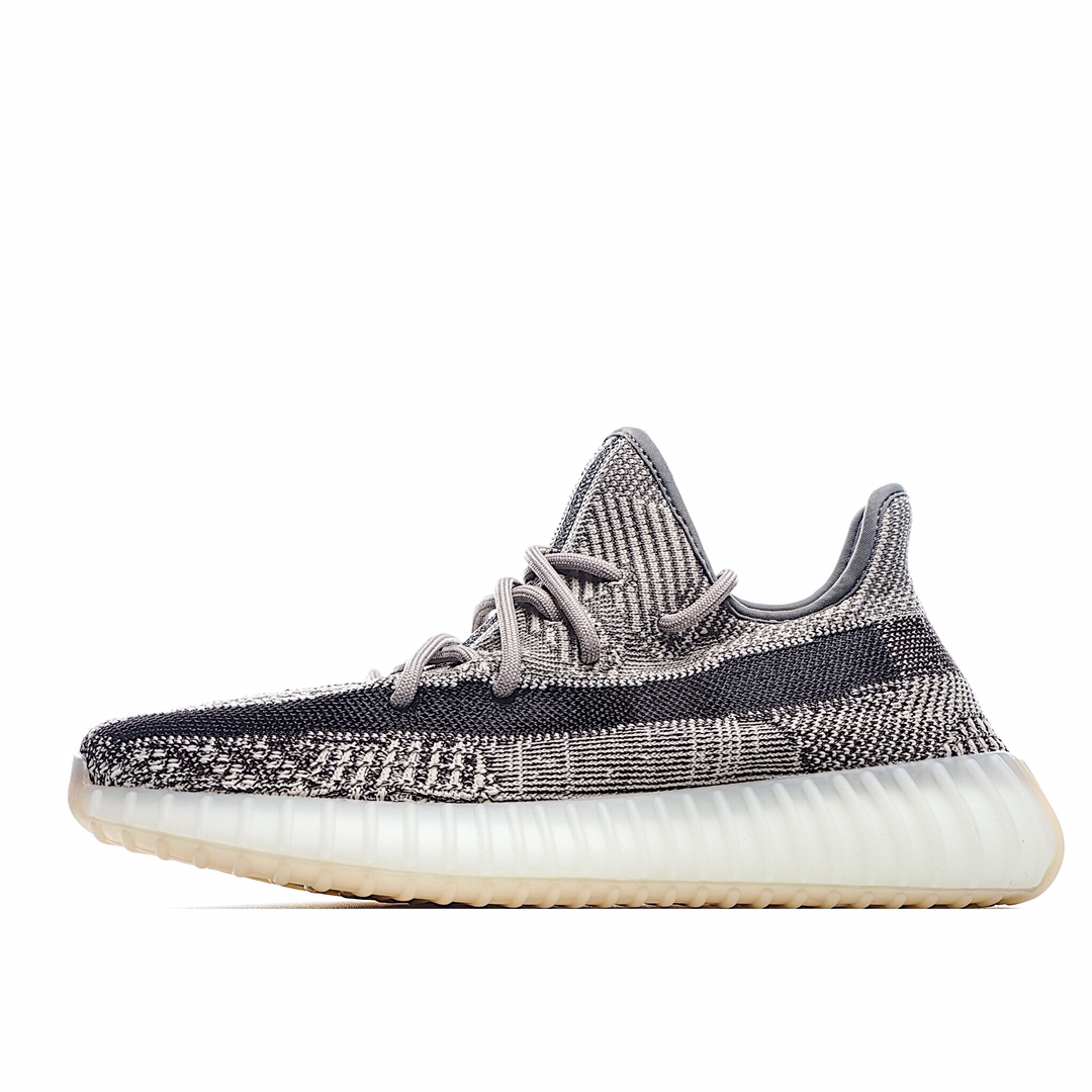 H0 Adidas Yeezy Boost 350 V2 “Cinder” FZ1267 阿迪达斯椰子350二代 全新镂空侧透 煤灰尾灯