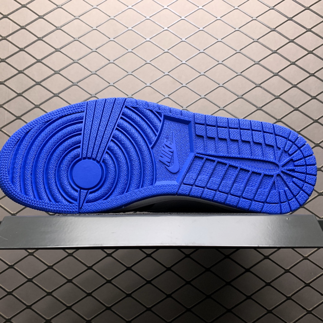 450 Air Jordan 1 ” Gae Royal ” AJ1乔1 黑蓝脚趾 555088-041