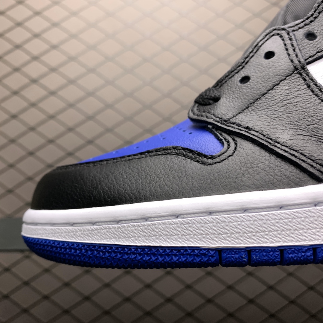 450 Air Jordan 1 ” Gae Royal ” AJ1乔1 黑蓝脚趾 555088-041